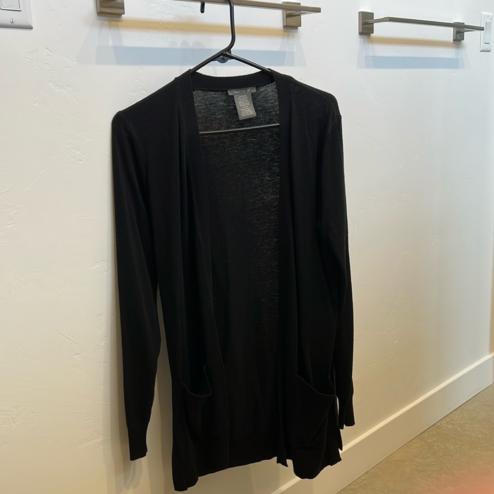 Open front cardigan